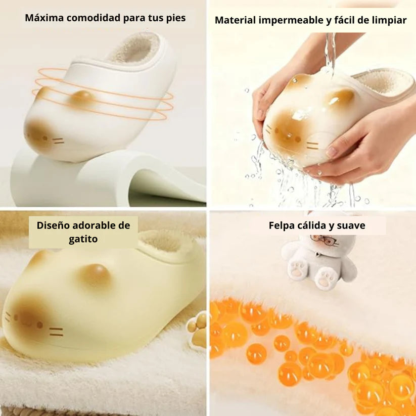 Miauro™ Kitten Slippers